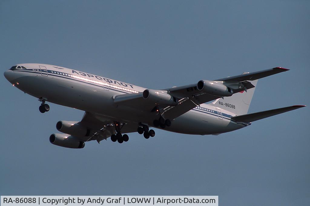RA-86088, Ilyushin Il-86 C/N 51483206059, Aeroflot IL86