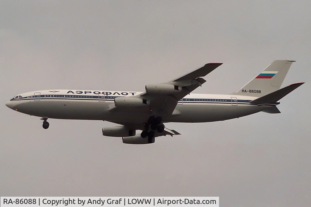 RA-86088, Ilyushin Il-86 C/N 51483206059, Aeroflot IL86