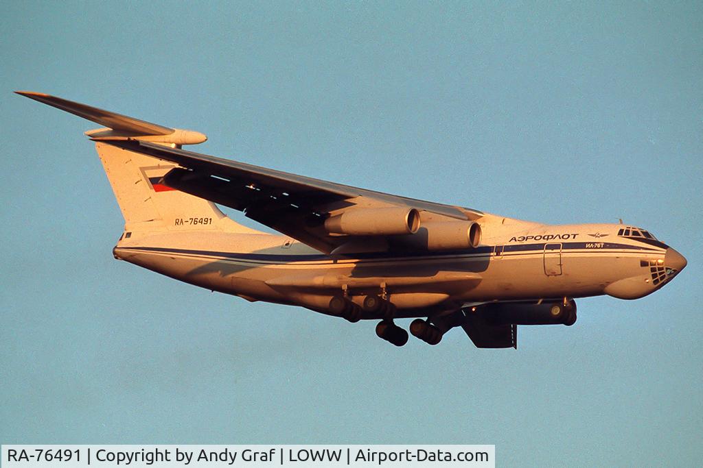 RA-76491, Ilyushin Il-76T C/N 093421630, Aeroflot IL76