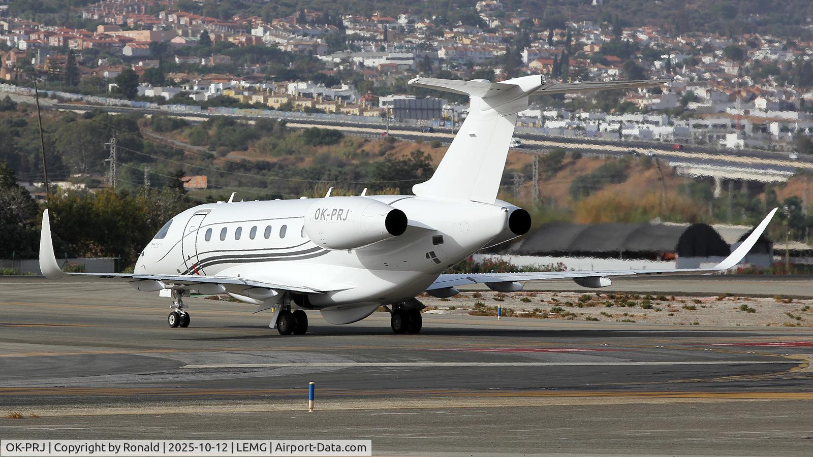 OK-PRJ, 2025 Embraer Praetor 600 (EMB-550) C/N 55020222, at agp