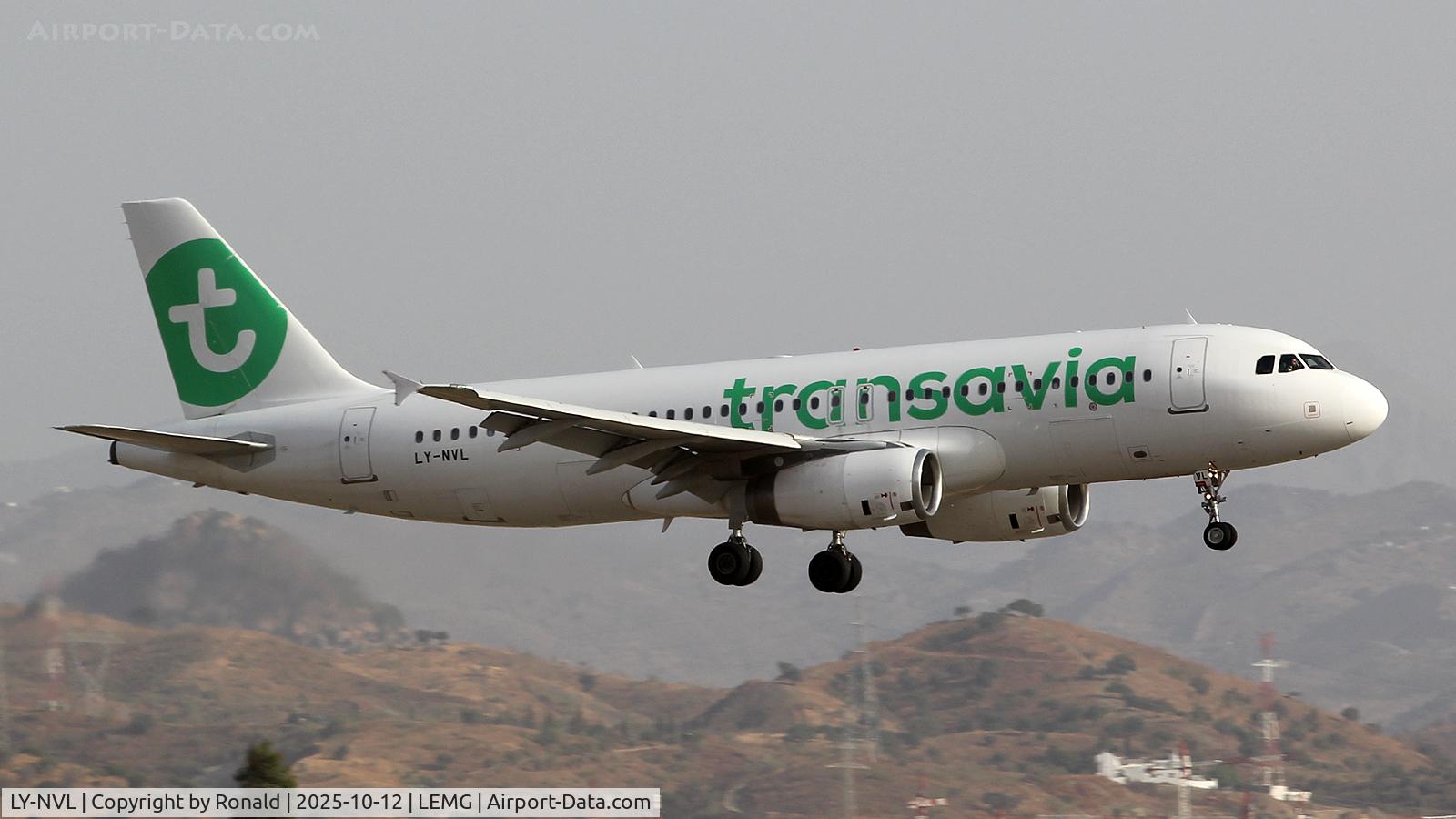 LY-NVL, 2011 Airbus A320-232 C/N 4683, at agp