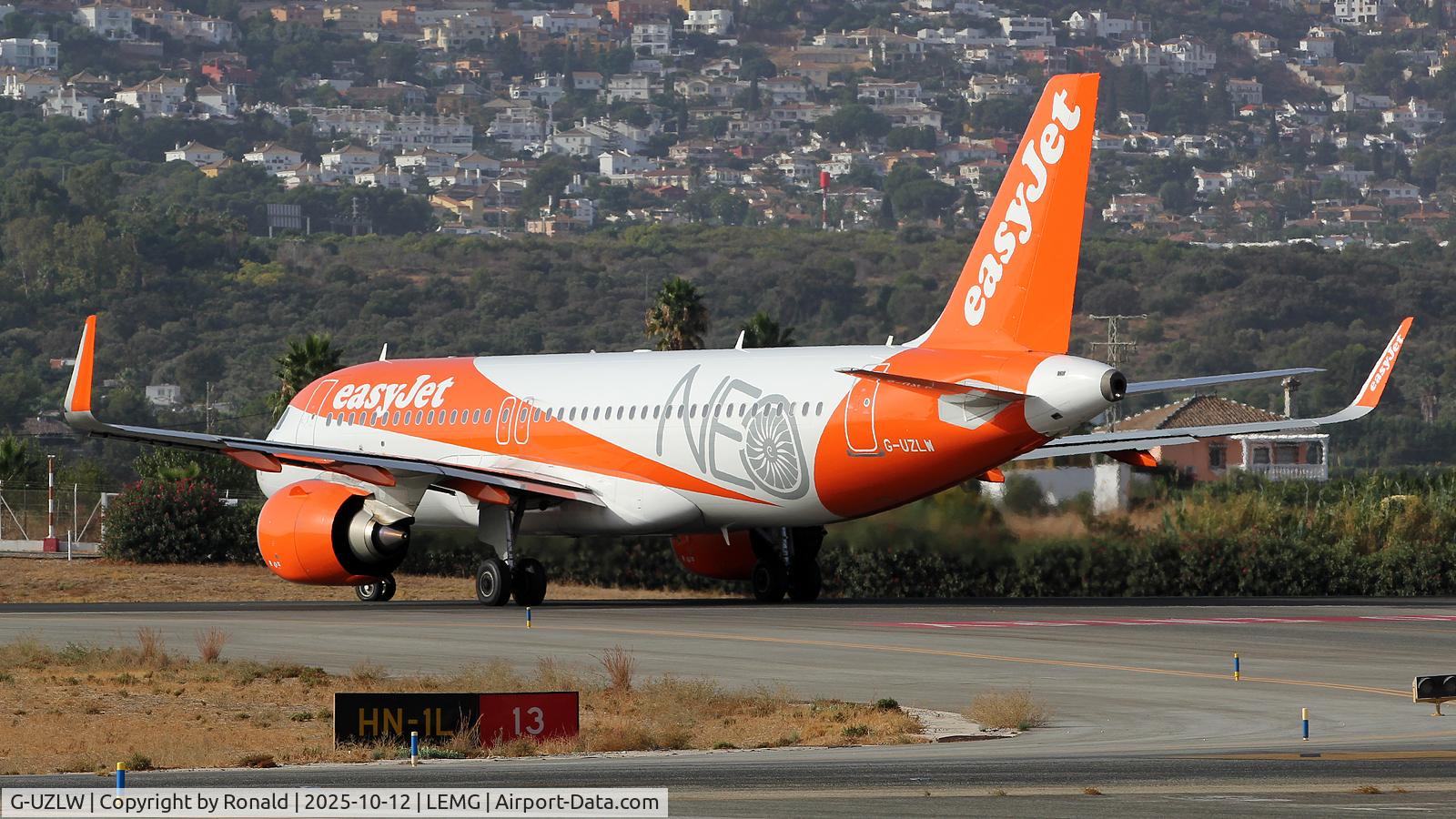 G-UZLW, Airbus A320-251N C/N 11994, at agp