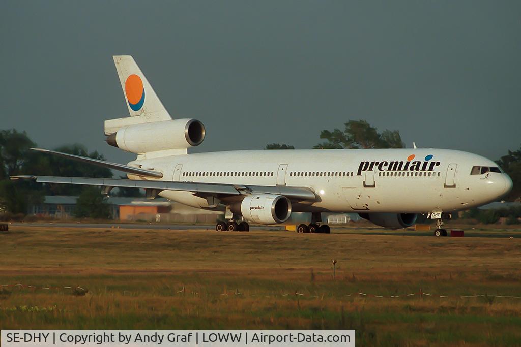 SE-DHY, 1978 McDonnell Douglas DC-10-10 C/N 46983, Premiair DC10-10