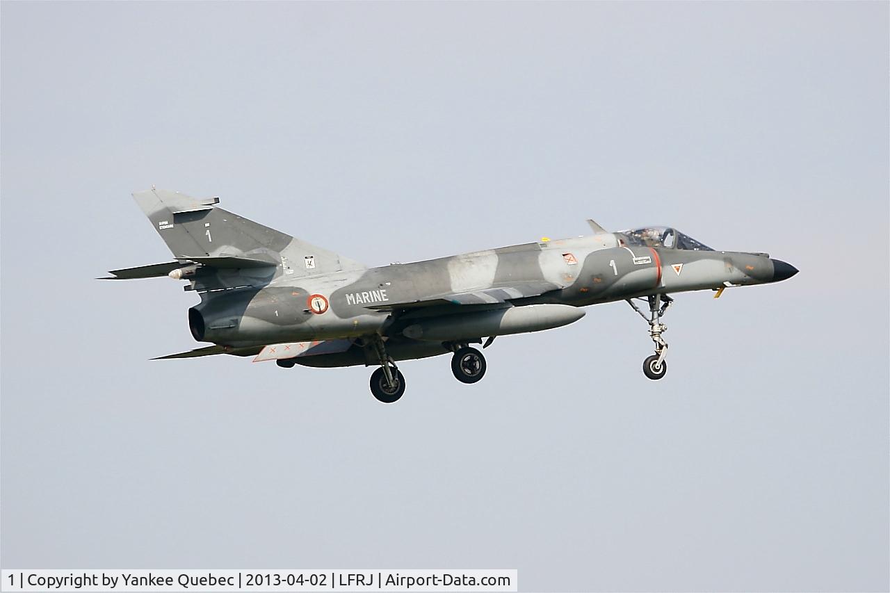 1, Dassault Super Etendard C/N 1, Dassault Super Etendard, Landivisiau Naval Air Base (LFRJ)