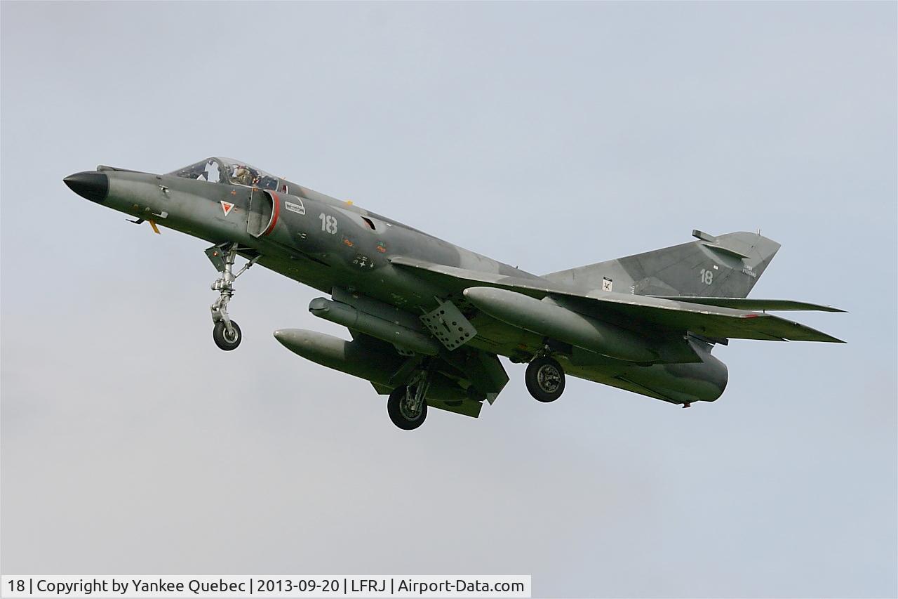 18, Dassault Super Etendard C/N 18, Dassault Super Etendard, Landivisiau Naval Air Base (LFRJ)