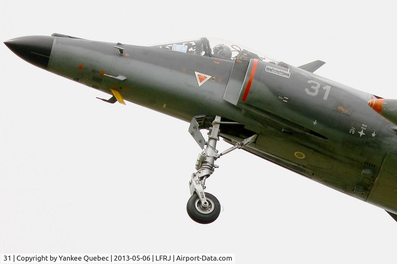 31, Dassault Super Etendard C/N 31, Dassault Super Etendard, Landivisiau Naval Air Base (LFRJ)