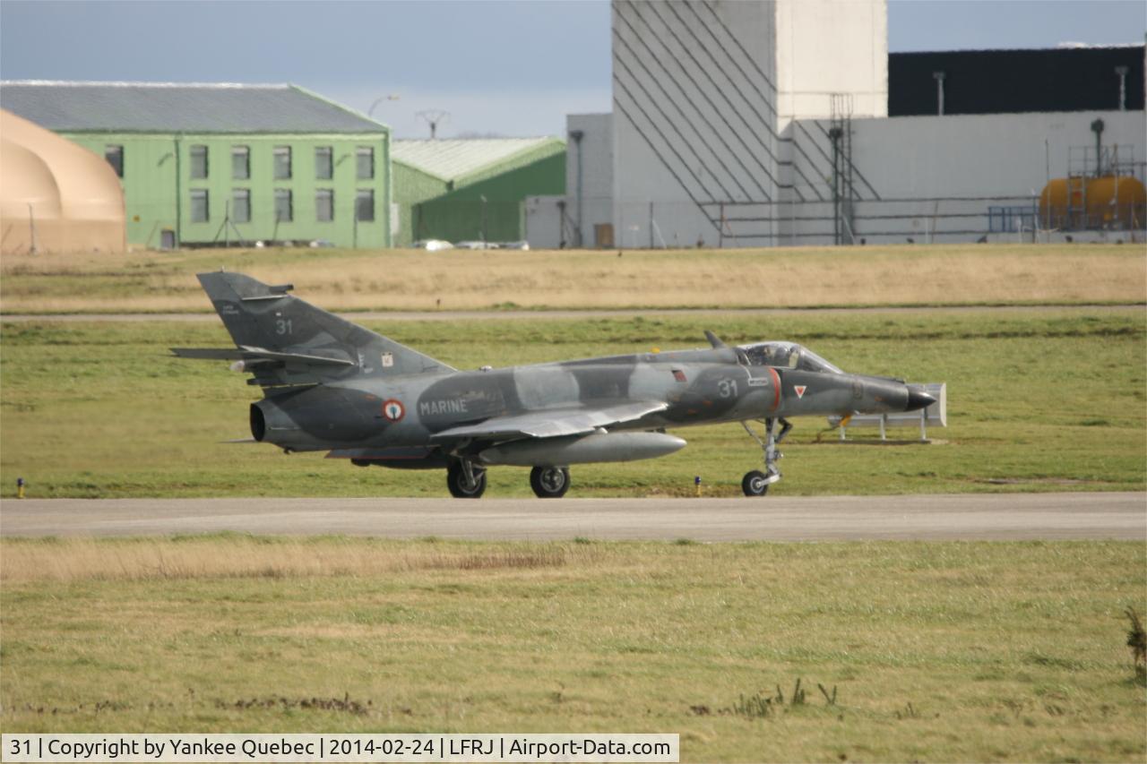 31, Dassault Super Etendard C/N 31, Dassault Super Etendard, Landivisiau Naval Air Base (LFRJ)
