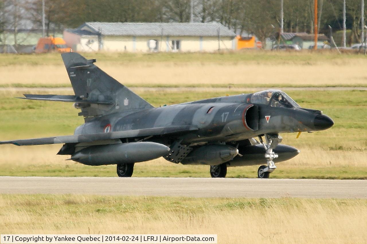 17, Dassault Super Etendard C/N 66, Dassault Super Etendard, Landivisiau Naval Air Base (LFRJ)