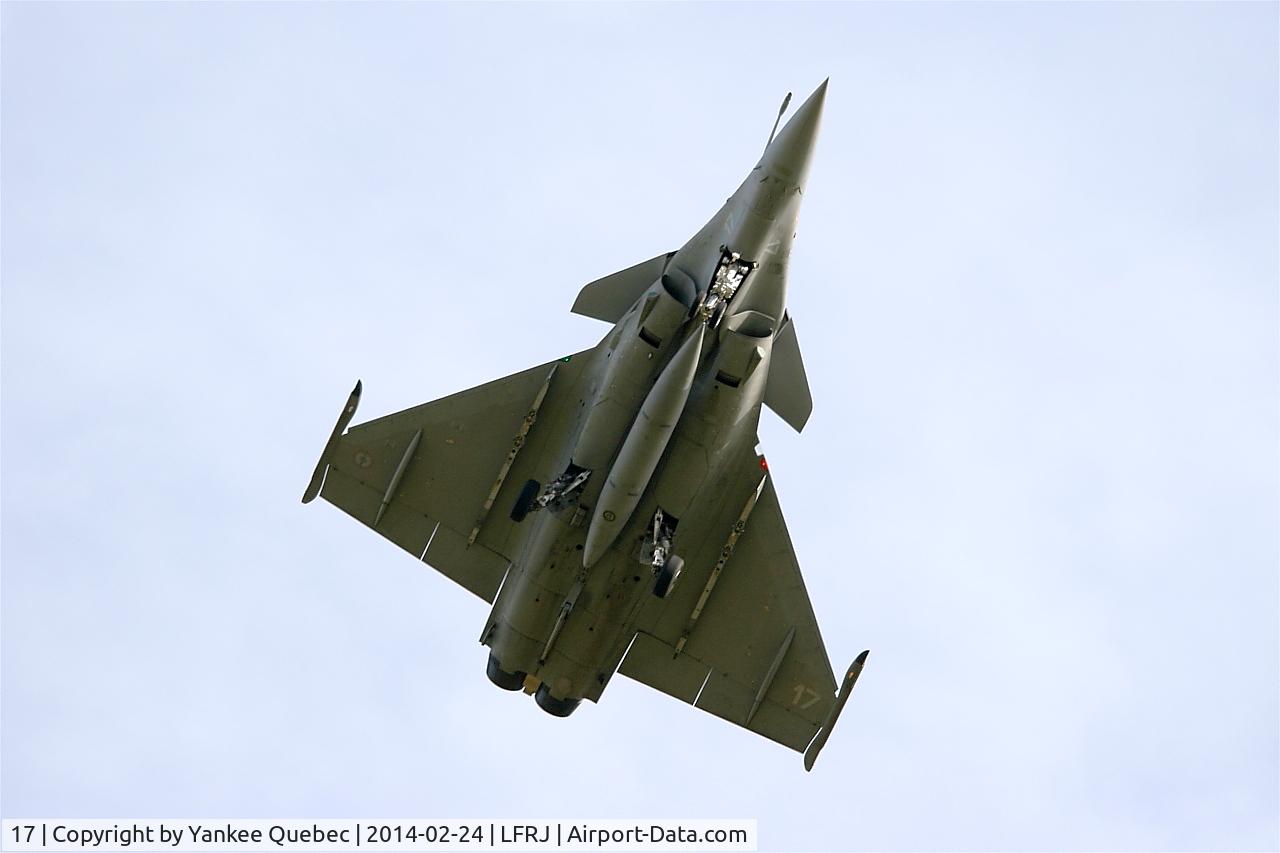 17, Dassault Rafale M C/N 17, Dassault Rafale M, Landivisiau Naval Air Base (LFRJ)