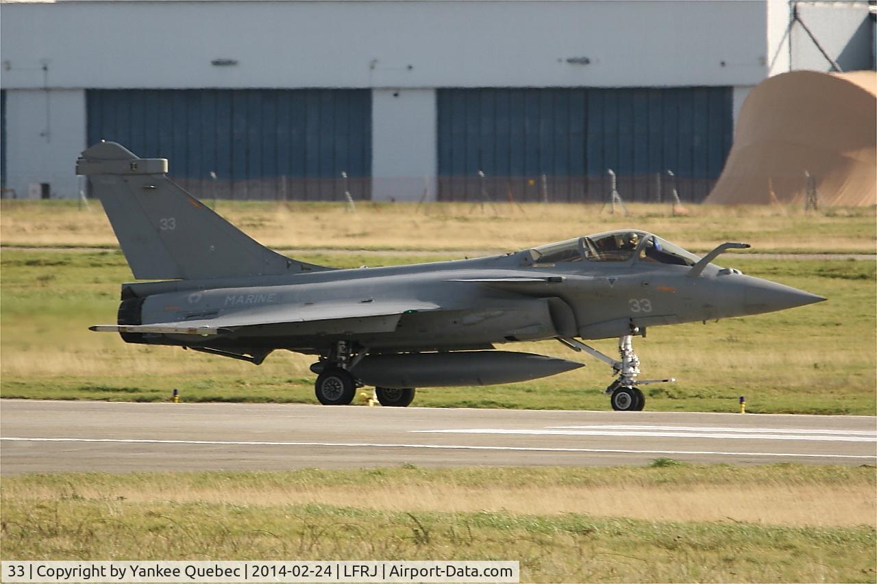 33, Dassault Rafale M C/N 33, Dassault Rafale M, Landivisiau Naval Air Base (LFRJ)