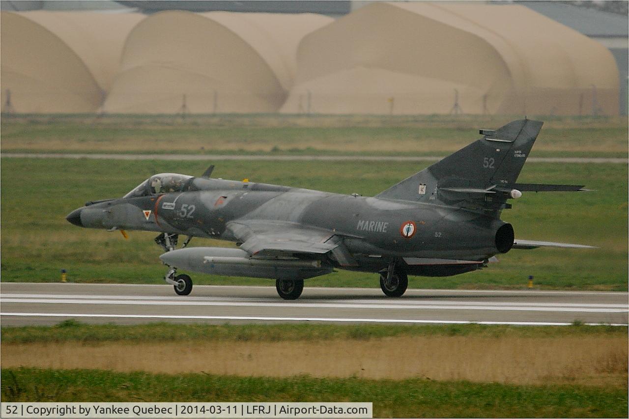 52, Dassault Super Etendard C/N 52, Dassault Super Etendard, Landivisiau Naval Air Base (LFRJ)