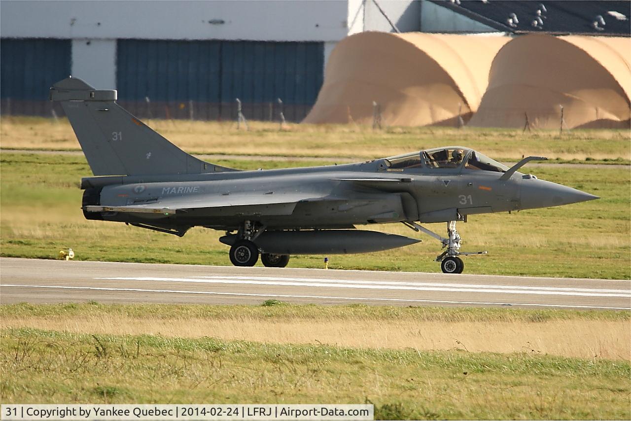 31, Dassault Rafale M C/N 31, Dassault Rafale M, Landivisiau Naval Air Base (LFRJ)