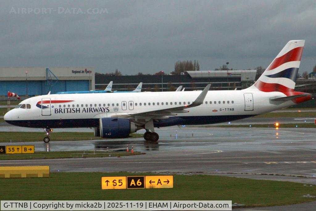 G-TTNB, 2018 Airbus A320-251NEO C/N 8139, Taxiing