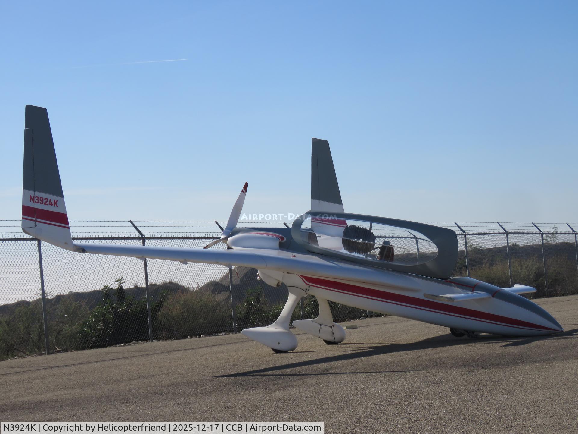 N3924K, 1990 Rutan Long EZ C/N 877, Getting ready to start up