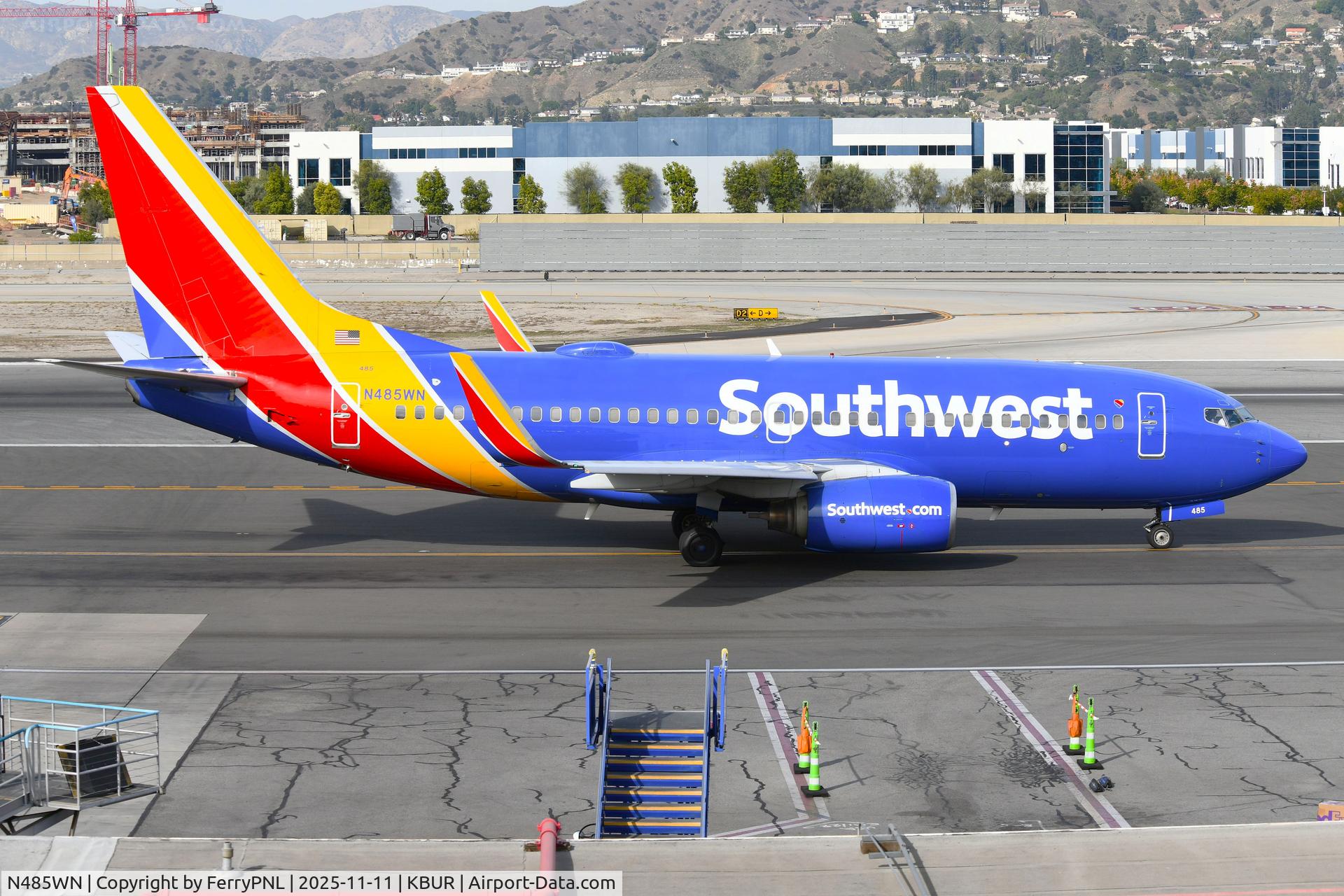 N485WN, 2004 Boeing 737-7H4 C/N 32473, B737 of Southwest Airlines