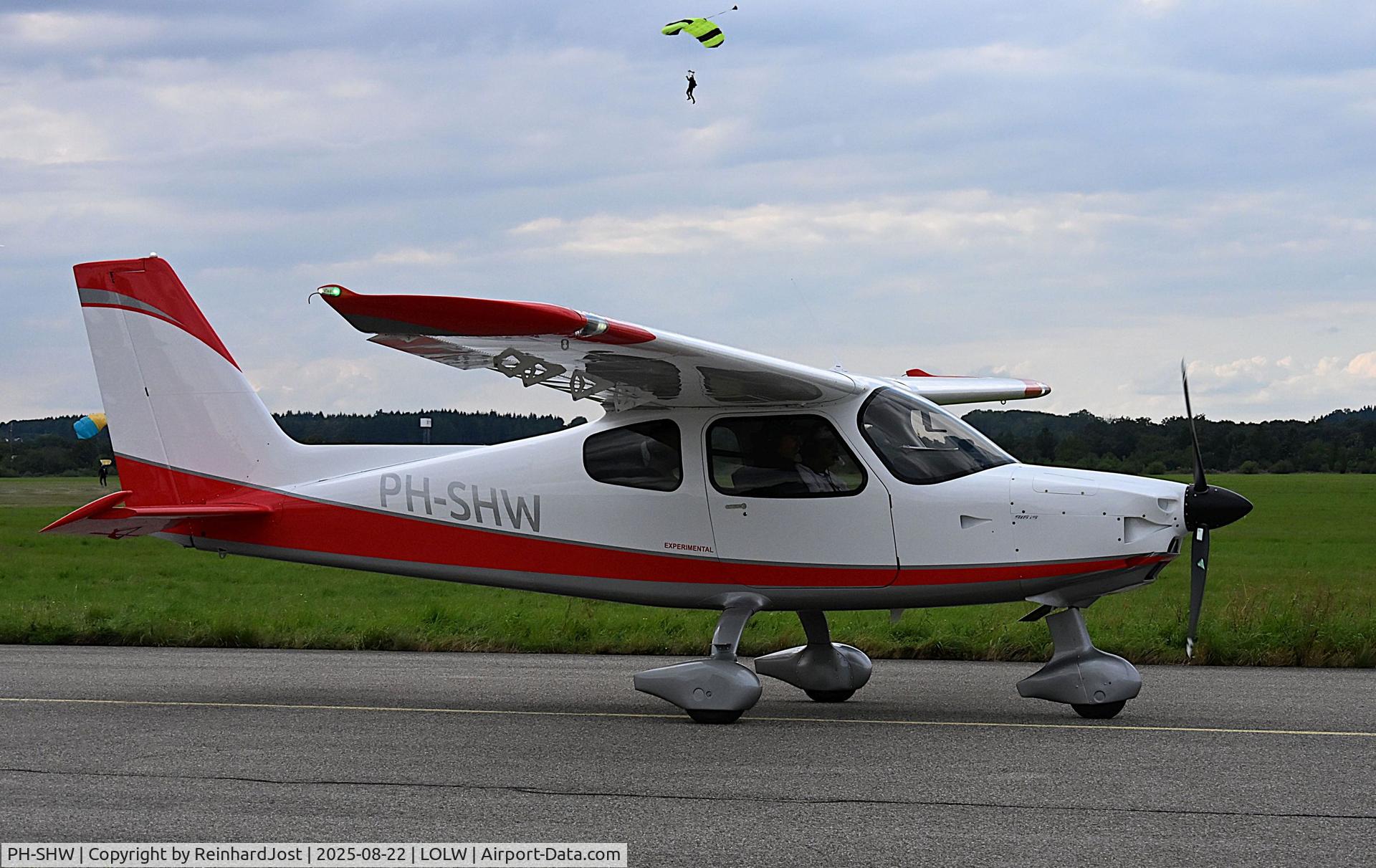 PH-SHW, Sling 4 High Wing C/N 010GK, Arriving at Rotax Days at Wels, Austria