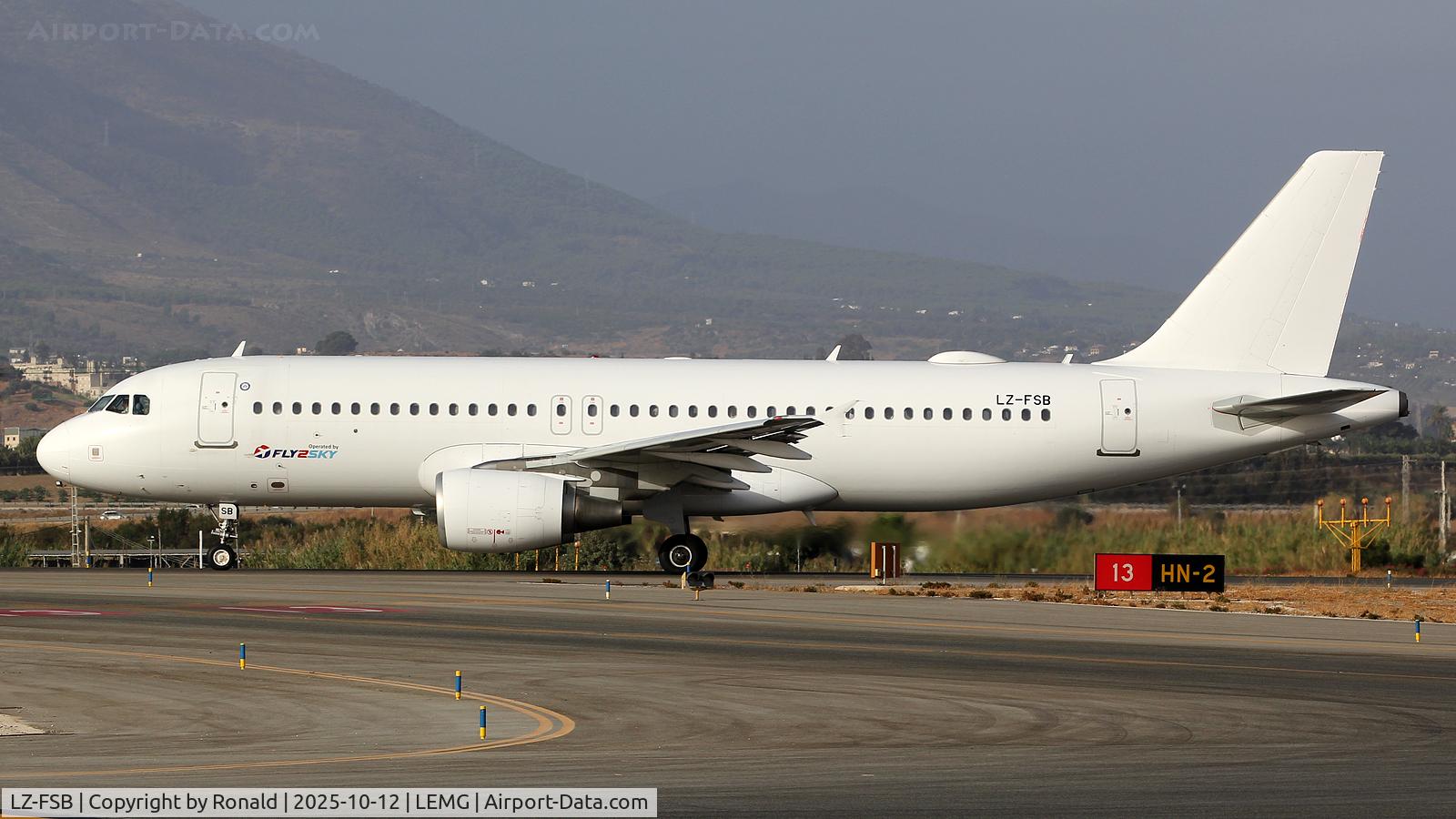LZ-FSB, 2007 Airbus A320-214 C/N 3055, at agp
