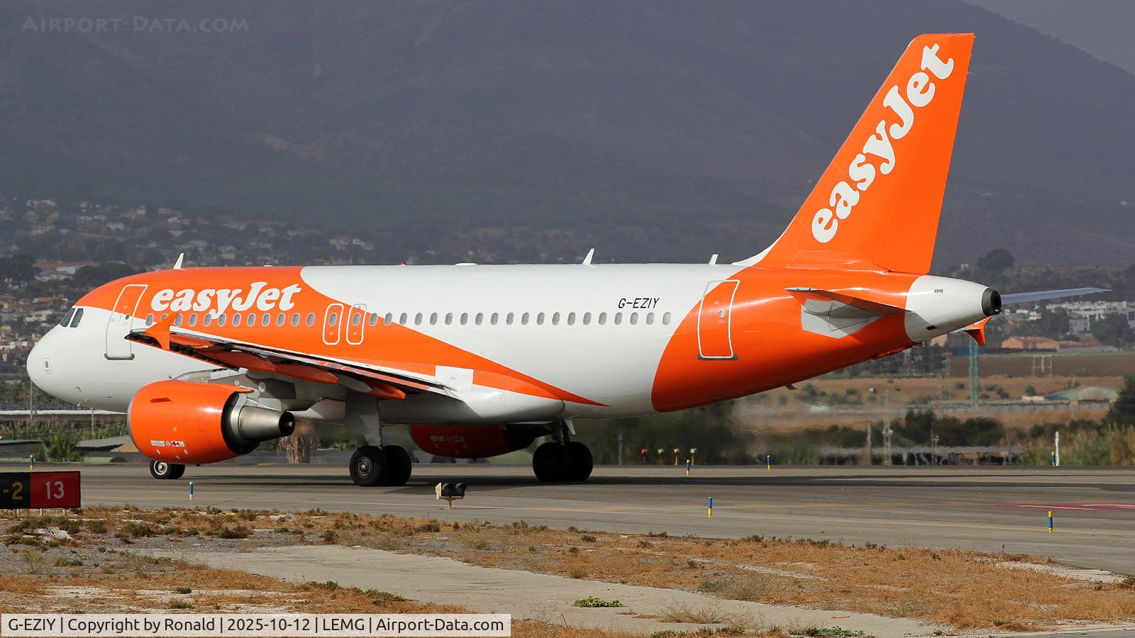 G-EZIY, 2005 Airbus A319-111 C/N 2636, at agp