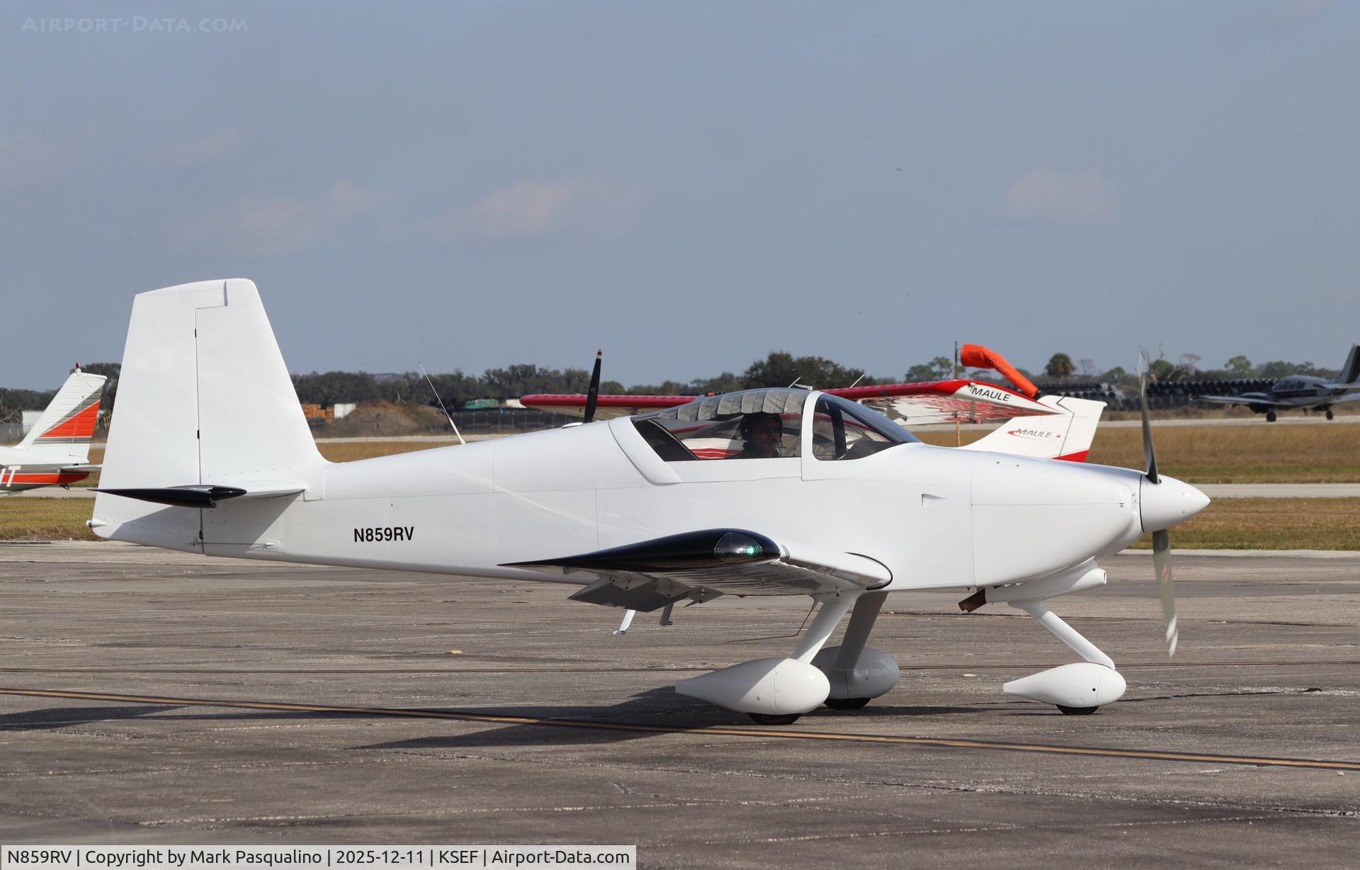N859RV, Vans RV-9A C/N 91173, Vans RV-9A