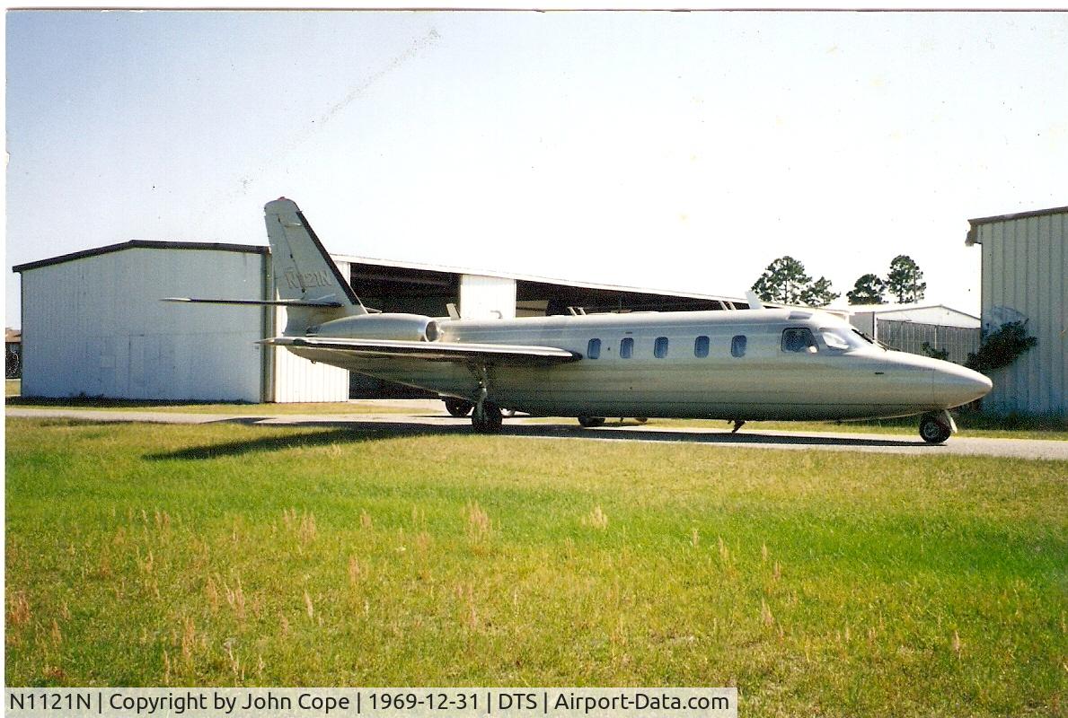 N1121N, Aero Commander 1121B Jet Commander C/N 135, Personal Pic of Jet Commander 1121 N1121N Serial #110 at Destin Airport back around 1997. I used to take care of this aircraft when I worked at the airport. I miss this aircraft.