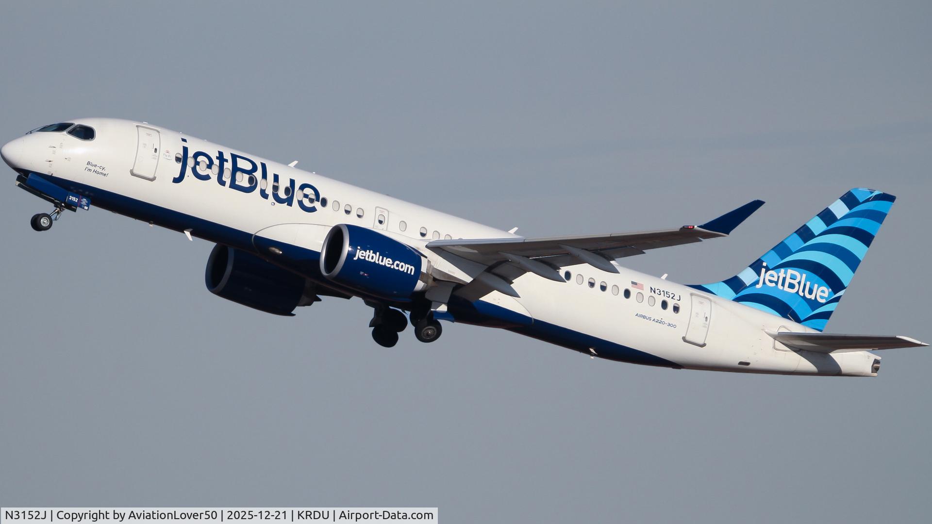 N3152J, 2023 Airbus Airbus A220-371 C/N 55258, jetBlue A223