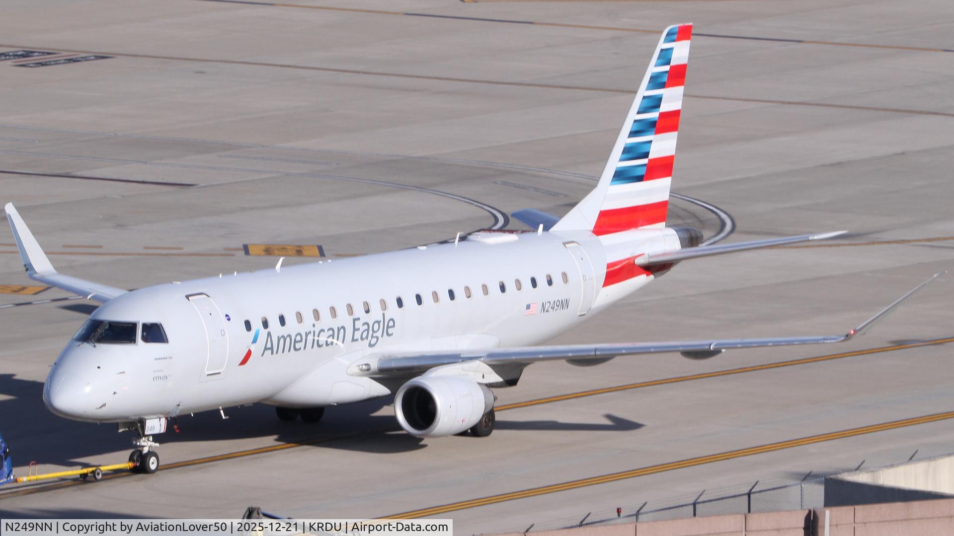 N249NN, 2017 Embraer 175LR (ERJ-170-200LR) C/N 17000634, AA Eagle/Envoy E175