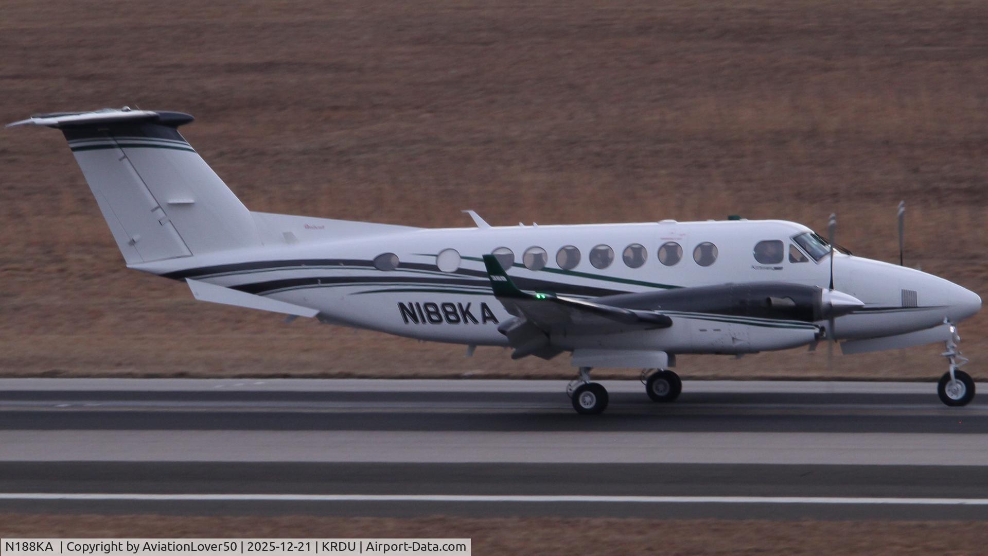 N188KA, 1981 Hawker Siddeley HS.125 Series 700A C/N 257132, King Air 360