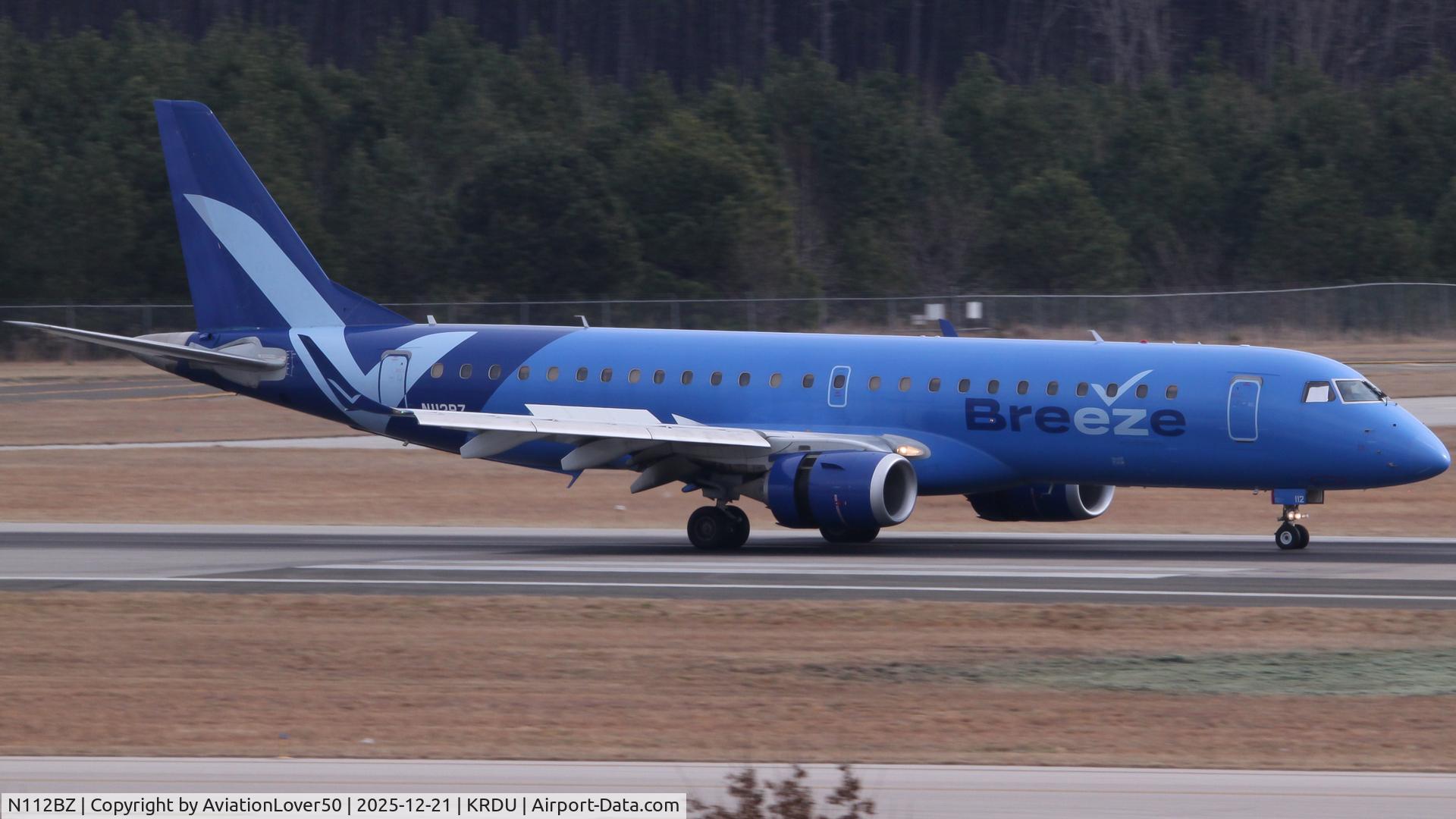 N112BZ, 2007 Embraer 190AR (ERJ-190-100IGW) C/N 19000077, Breeze E190