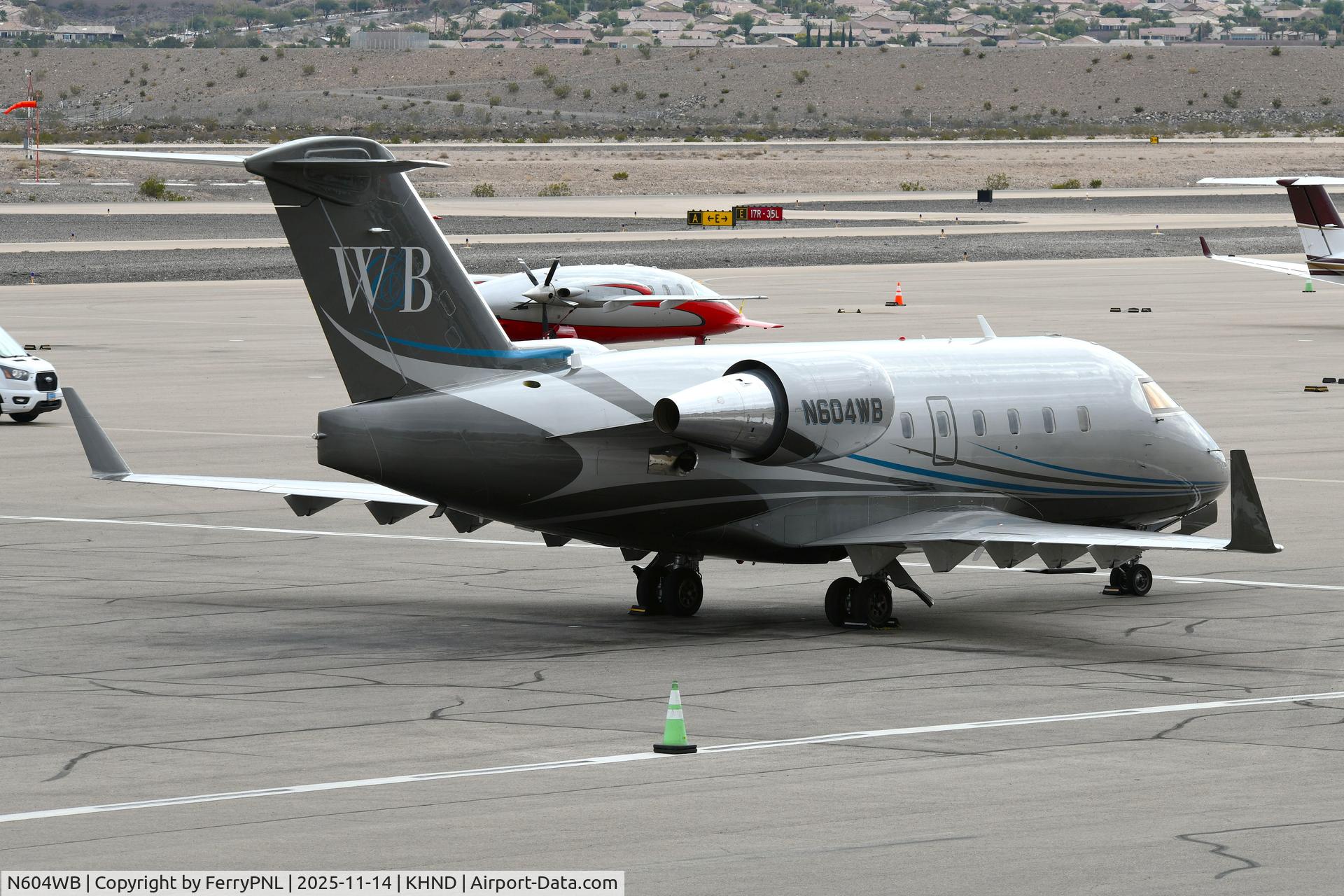 N604WB, 1996 Canadair Challenger 601-3A (CL-600-2B16) C/N 5306, Choice Administrators Insurance Services Inc CL604