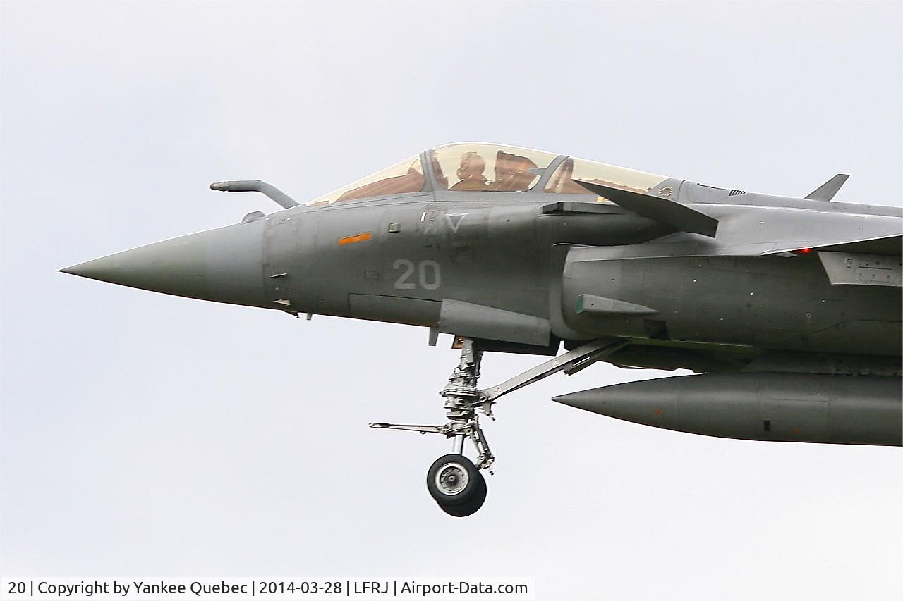 20, Dassault Rafale M C/N 20, Dassault Rafale M, Landivisiau Naval Air Base (LFRJ-LDV)