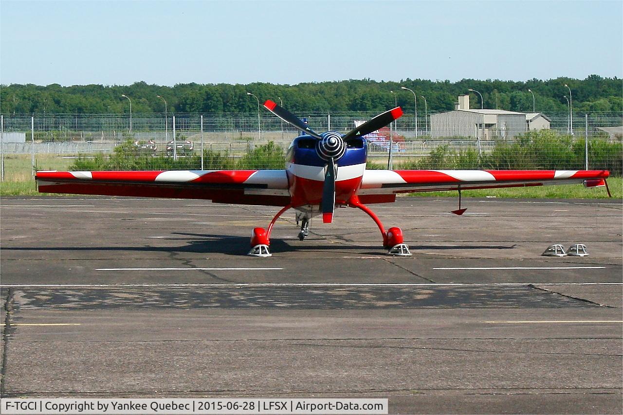 F-TGCI, Extra EA-330SC C/N 04, Extra 330SC, French Air Force aerobatic team, Static display, Luxeuil-St Sauveur Air Base 116 (LFSX)