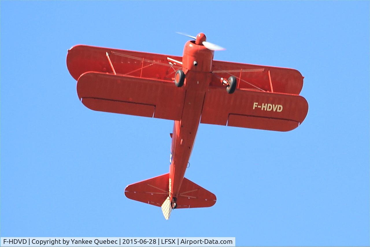 F-HDVD, 1940 Boeing A75N1 (PT-17) C/N 75-940, Boeing A75N1, On display, Luxeuil-St Sauveur Air Base 116 (LFSX)