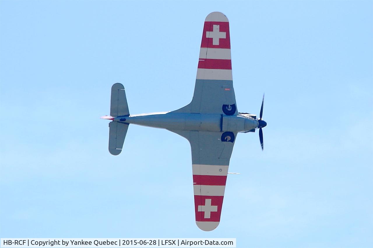 HB-RCF, 1942 Morane-Saulnier D-3801 (MS-412) C/N 194, Morane-Saulnier D-3801, On display, Luxeuil-Saint Sauveur Air Base 116 (LFSX)