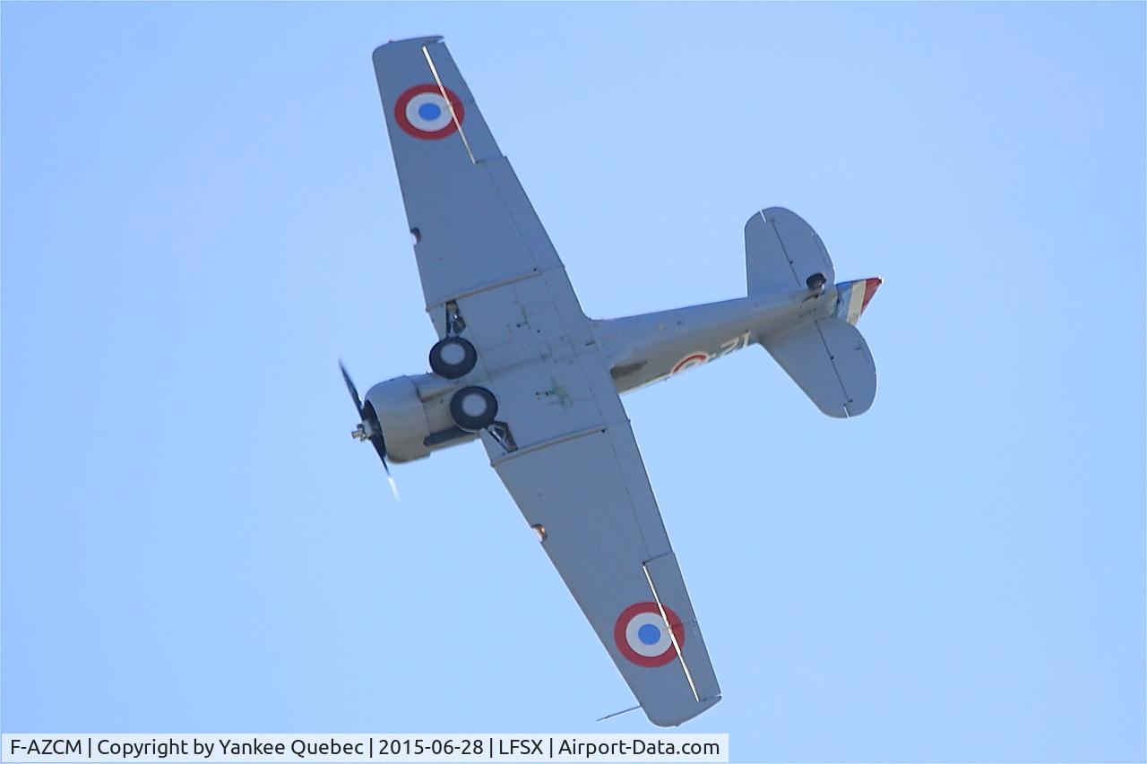 F-AZCM, 1951 North American T-6G Texan C/N 182-179, North American T-6G Texan, On display, Luxeuil-Saint Sauveur Air Base 116 (LFSX)