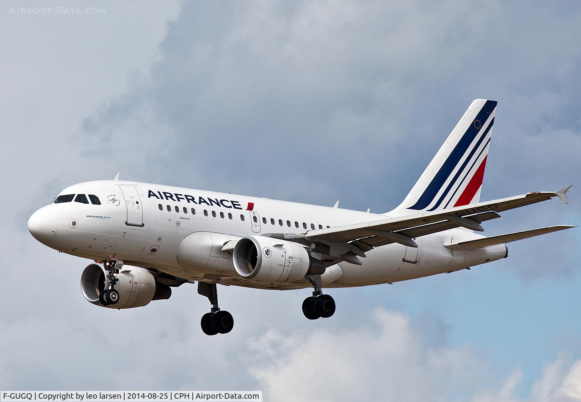 F-GUGQ, 2006 Airbus A318-111 C/N 2972, Copenhagen 25.8.2024