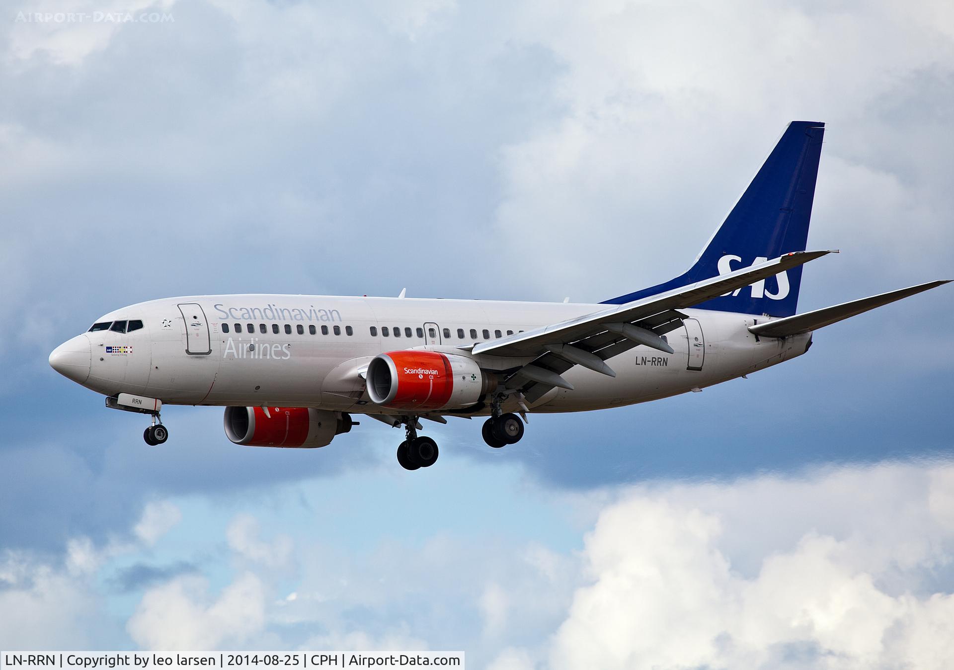 LN-RRN, 1999 Boeing 737-783 C/N 30191, Copenhagen 25.8.2014