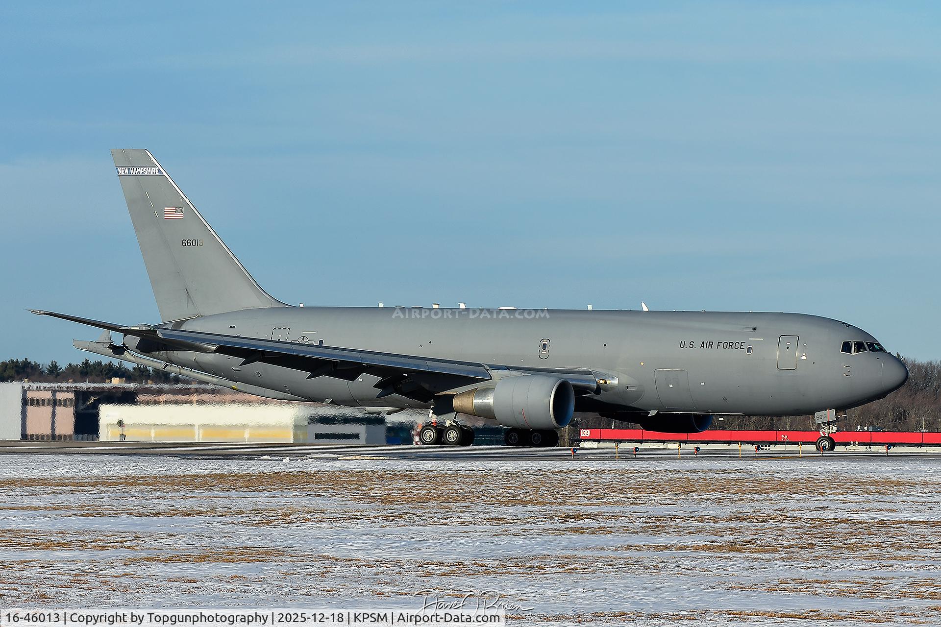 16-46013, 2020 Boeing KC-46A Pegasus C/N 34109, PACK42 rolls off at the end