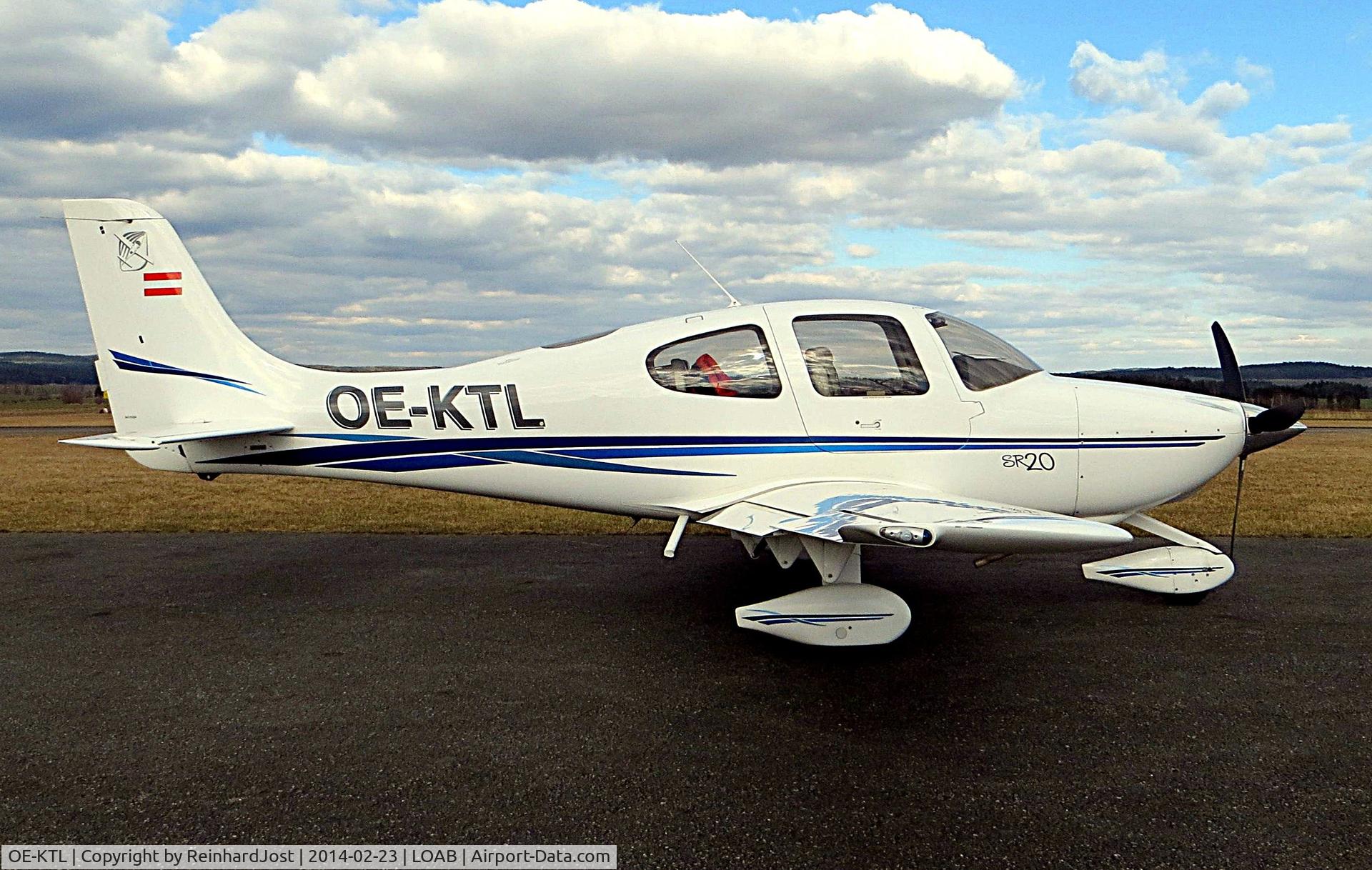 OE-KTL, 2002 Cirrus SR20 C/N 1194, Cirrus SR20 at Dobersberg (LOAB), Austria