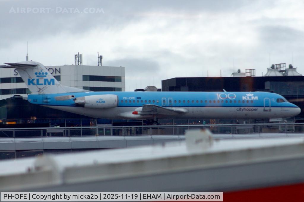 PH-OFE, 1989 Fokker 100 (F-28-0100) C/N 11260, Preserved