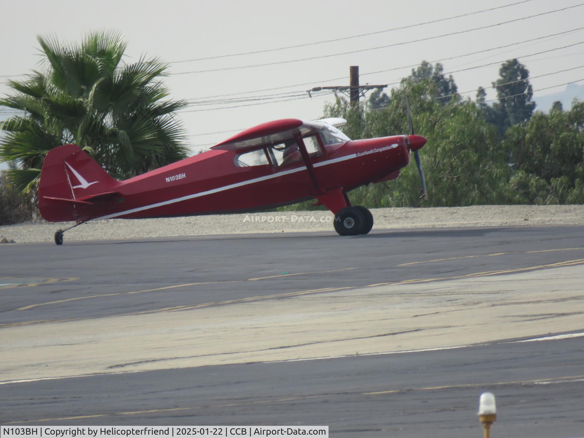 N103BH, 2021 Avipro Bearhawk Companion C/N 3C-5C/6C-1613C, Holding short runway 6