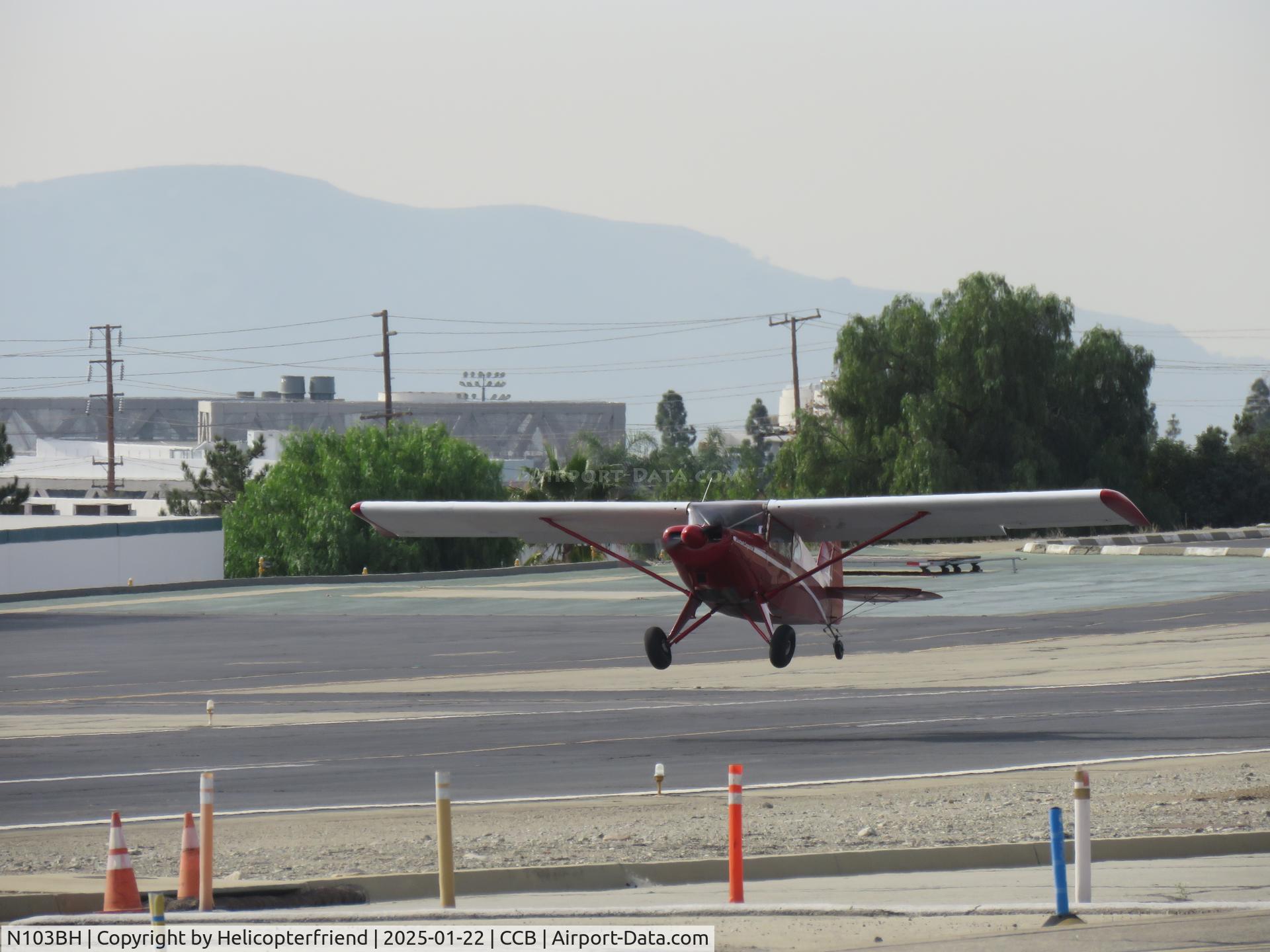 N103BH, 2021 Avipro Bearhawk Companion C/N 3C-5C/6C-1613C, Lifting of the runway