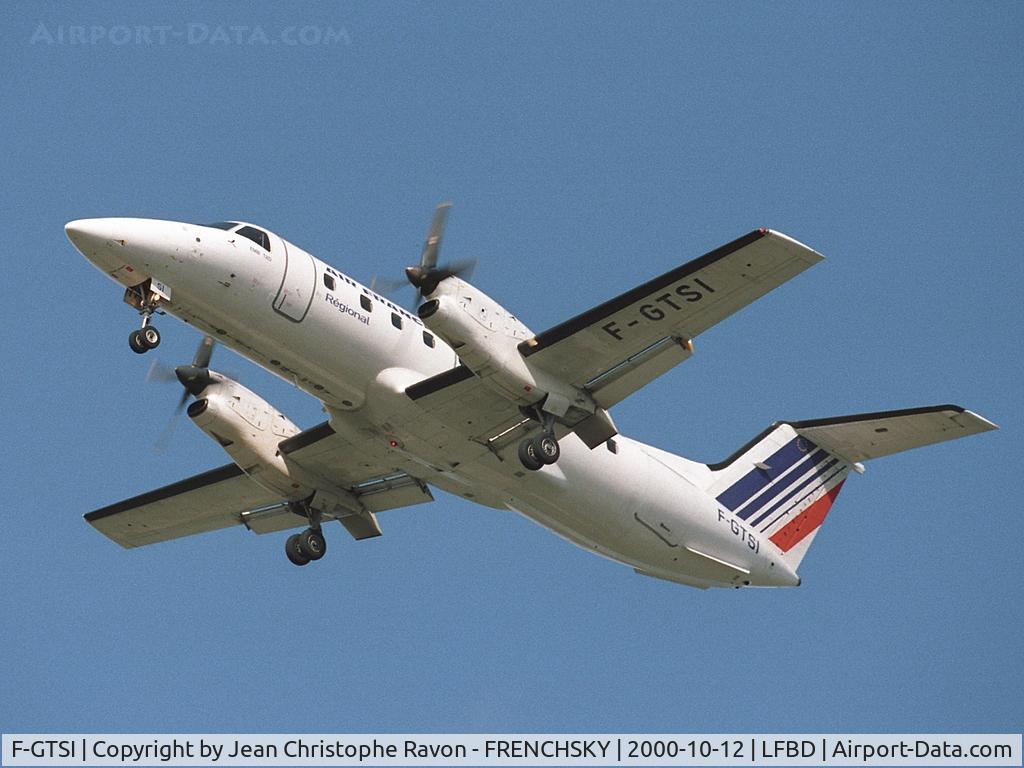 F-GTSI, 1989 Embraer EMB-120ER Brasilia C/N 120123, operating for Air France