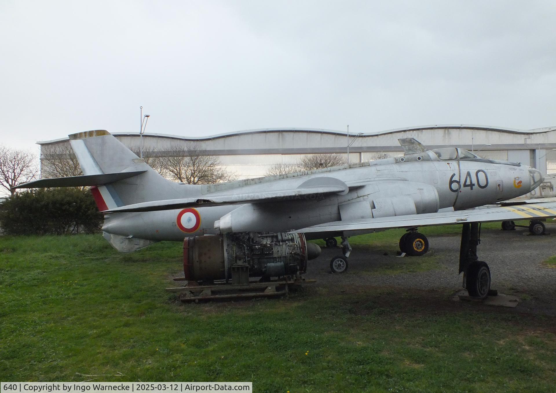 640, Sud Aviation SO.4050B Vautour IIB C/N 119, Sud Aviation SO.4050B Vautour II B at the Ailes Anciennes Toulouse Museum, Blagnac