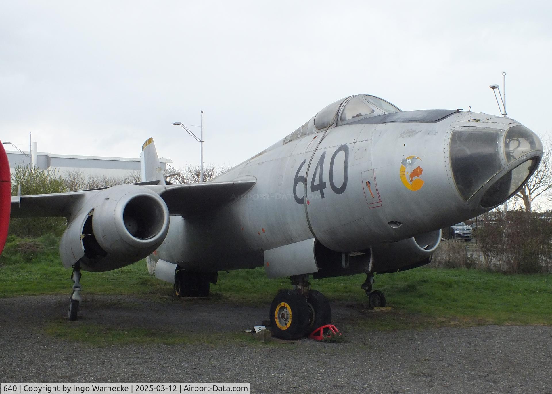 640, Sud Aviation SO.4050B Vautour IIB C/N 119, Sud Aviation SO.4050B Vautour II B at the Ailes Anciennes Toulouse Museum, Blagnac