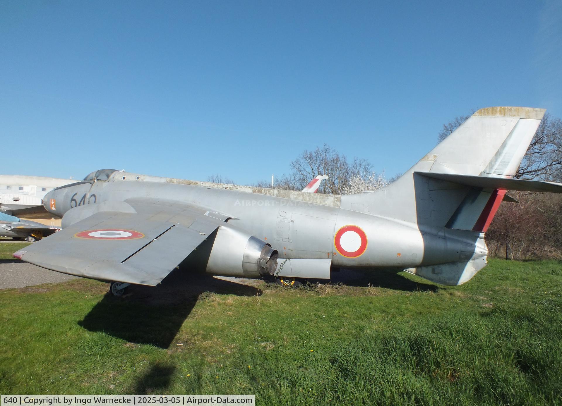 640, Sud Aviation SO.4050B Vautour IIB C/N 119, Sud Aviation SO.4050B Vautour II B at the Ailes Anciennes Toulouse Museum, Blagnac