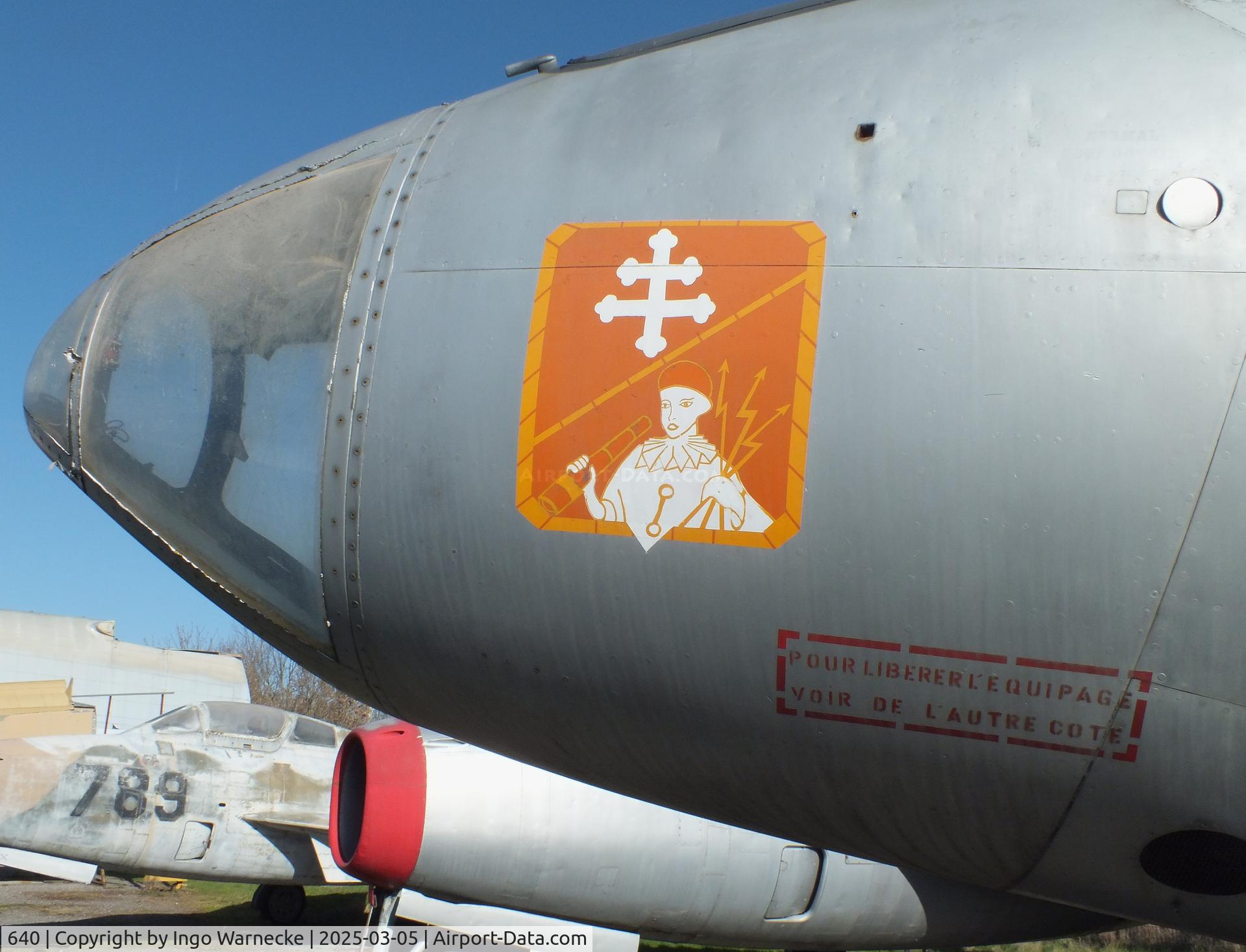 640, Sud Aviation SO.4050B Vautour IIB C/N 119, Sud Aviation SO.4050B Vautour II B at the Ailes Anciennes Toulouse Museum, Blagnac