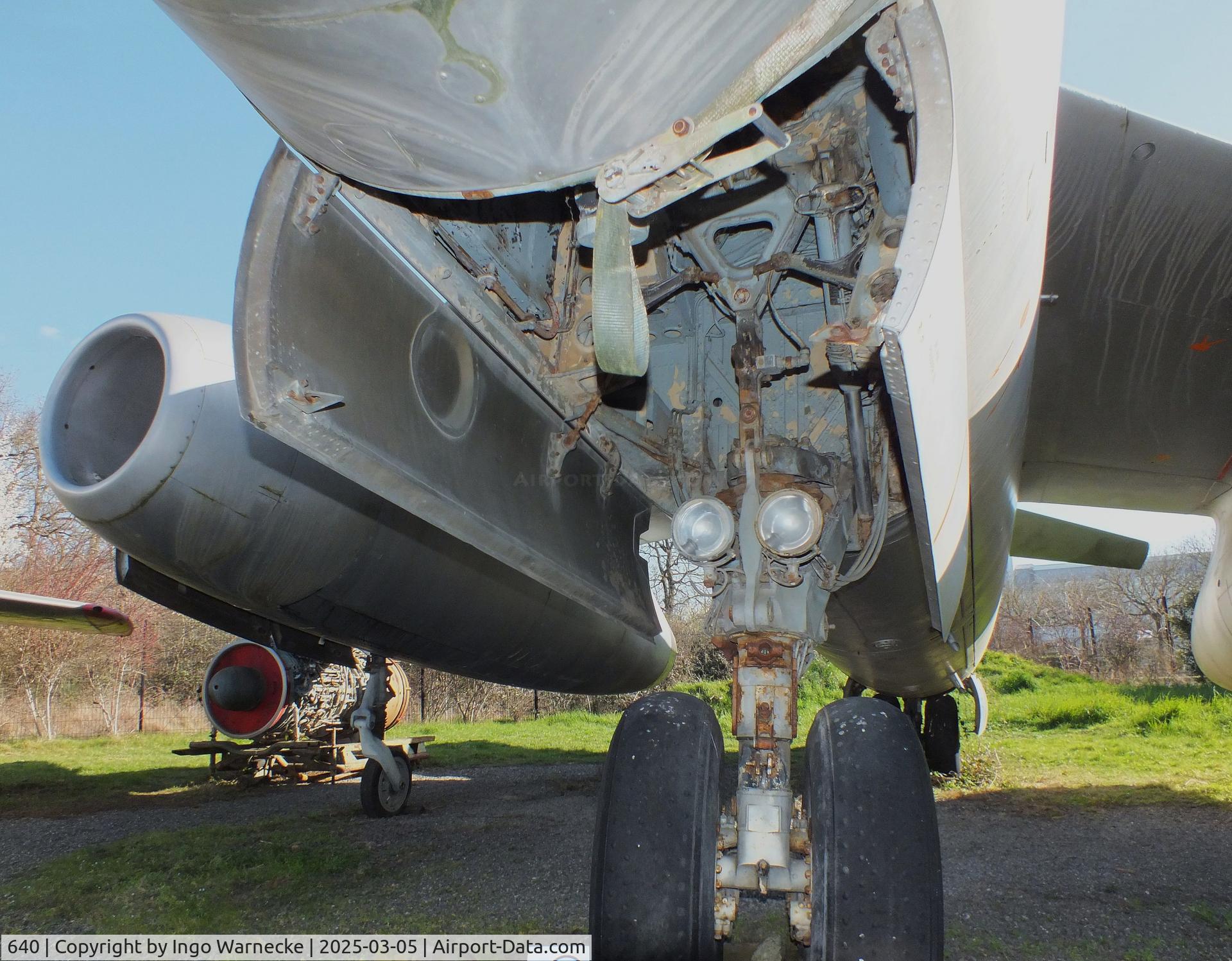 640, Sud Aviation SO.4050B Vautour IIB C/N 119, Sud Aviation SO.4050B Vautour II B at the Ailes Anciennes Toulouse Museum, Blagnac