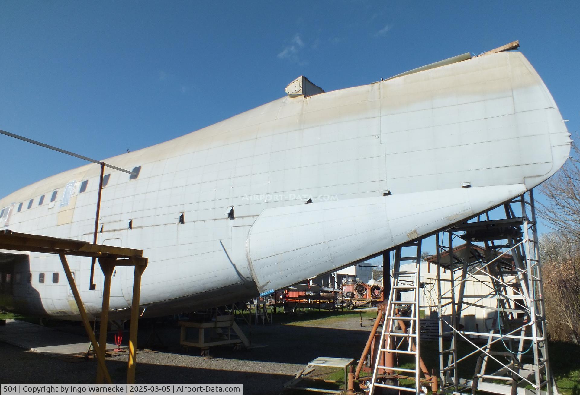 504, Breguet 765 Sahara C/N 504, Breguet 765 Sahara (outer wings/tailplanes dismouted) being restored at the Ailes Anciennes Toulouse Museum, Blagnac