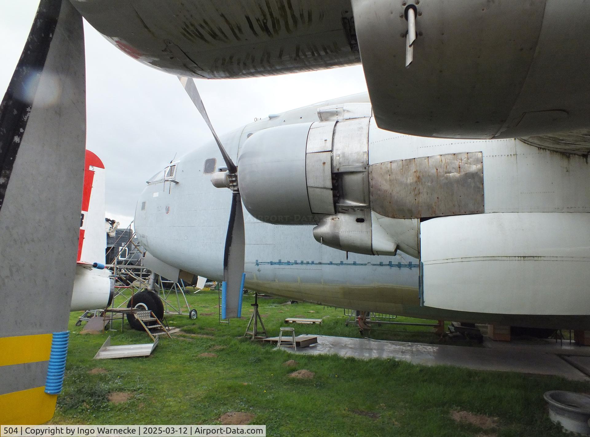 504, Breguet 765 Sahara C/N 504, Breguet 765 Sahara (outer wings/tailplanes dismouted) being restored at the Ailes Anciennes Toulouse Museum, Blagnac