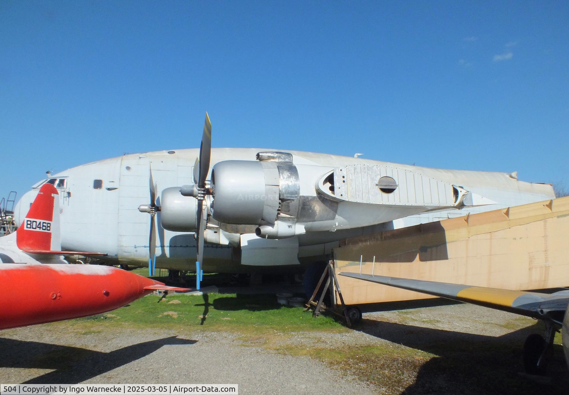 504, Breguet 765 Sahara C/N 504, Breguet 765 Sahara (outer wings/tailplanes dismouted) being restored at the Ailes Anciennes Toulouse Museum, Blagnac